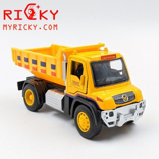 Mô hình xe ben chở đất - xe ben công trình