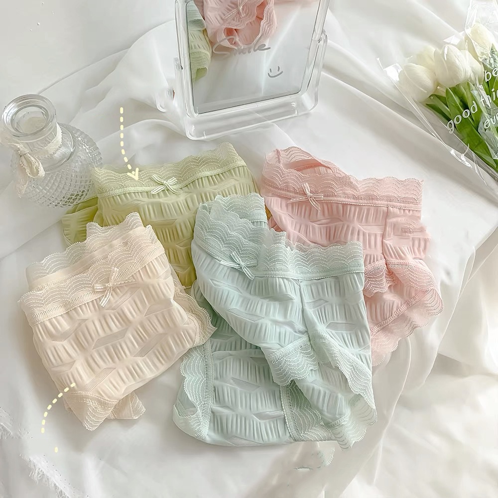 Quần lót nữ đúc su 2 lớp sù siêu mềm mịn thông hơi thoáng khí 1098