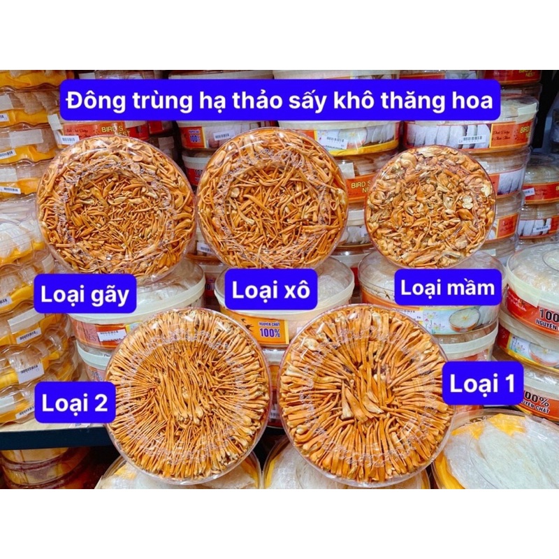 ĐÔNG TRÙNG HẠ THẢO SẤY THĂNG HOA Loại 1