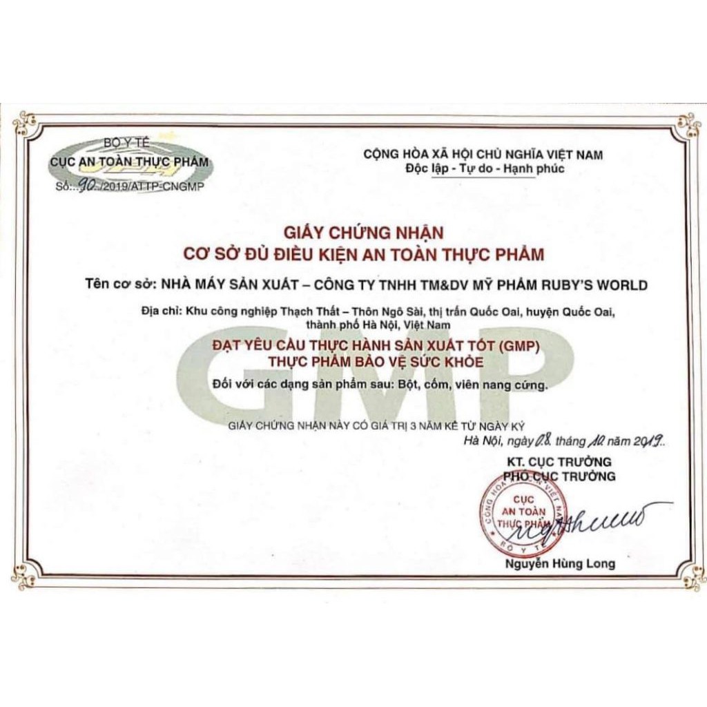 Tảo diệp lục Collagen Mc Pharma  ✔ CHÍNH HÃNG ⏺ Hộp 30 gói | Thế Giới Skin Care