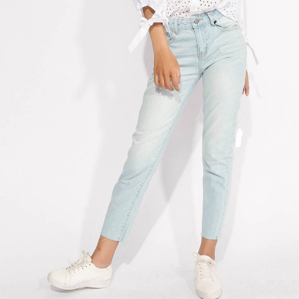Quần jeans baggy 9 tấc hiệu ASOS [Hàng xuất khẩu]