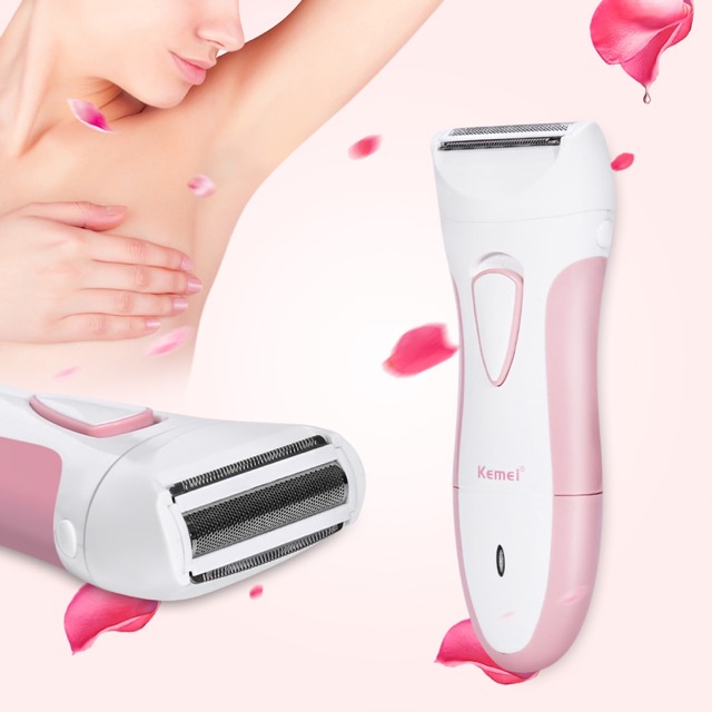 Máy cạo lông toàn thân, lông nách, lông tay siêu tiện dụng cho nữ KM - 3018