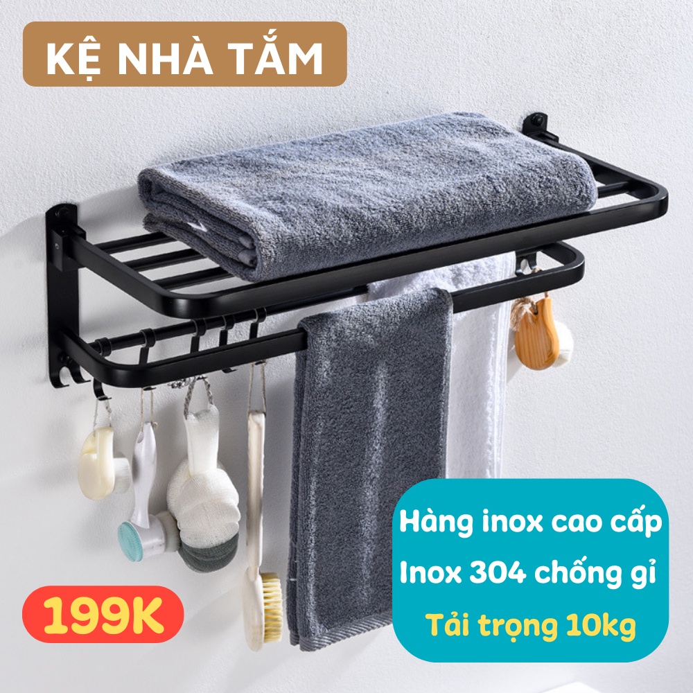 Kệ Nhà Tắm, Giá Để Đồ Nhà Tắm Chắc Chắn Tiện Dụng Không Gỉ THANH XUÂN 98