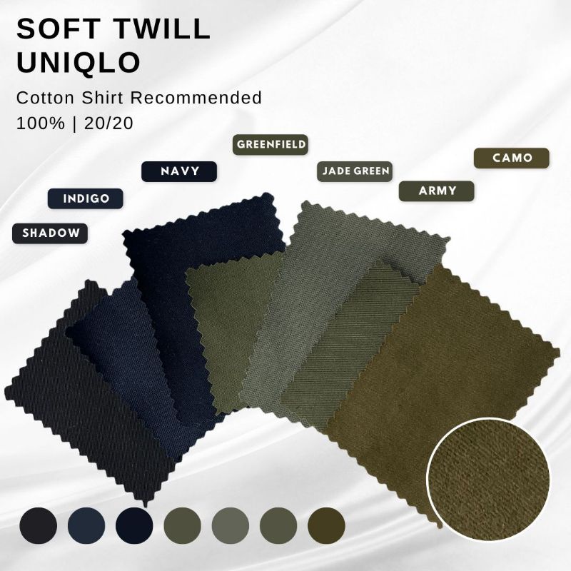Tấm Vải Cotton Mềm Mại Trang Trí Quần Áo UNIQLO