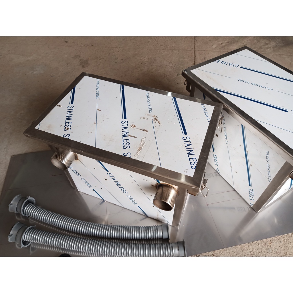 Bể tách mỡ gia đình inox 304 - 24 lít