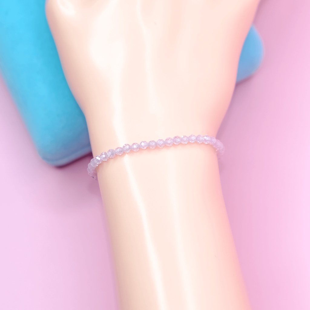 Vòng tay lắc tay Zircon trắng UPCARA