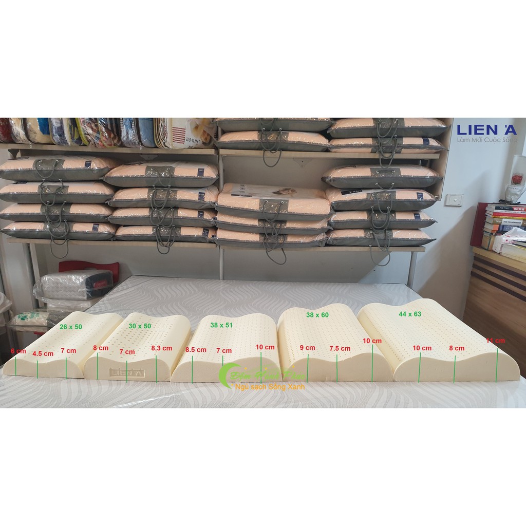 Gối cao su Liên Á Contour, Chống ngáy