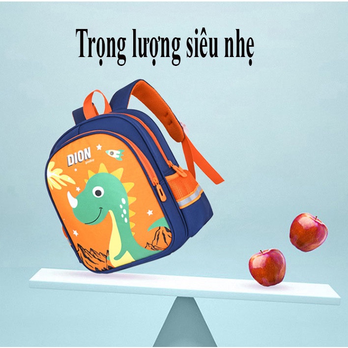 [Balo Mẫu giáo] Balo đi học mẫu giáo, mầm non cho bé trai bé gái siêu nhẹ hình chuột, khủng long đáng yêu ngộ nghĩnh