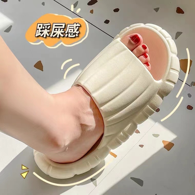 Dép Sandal Đế Mềm Chống Trượt Khử Mùi Đi Trong Nhà Dành Cho Nam Nữ