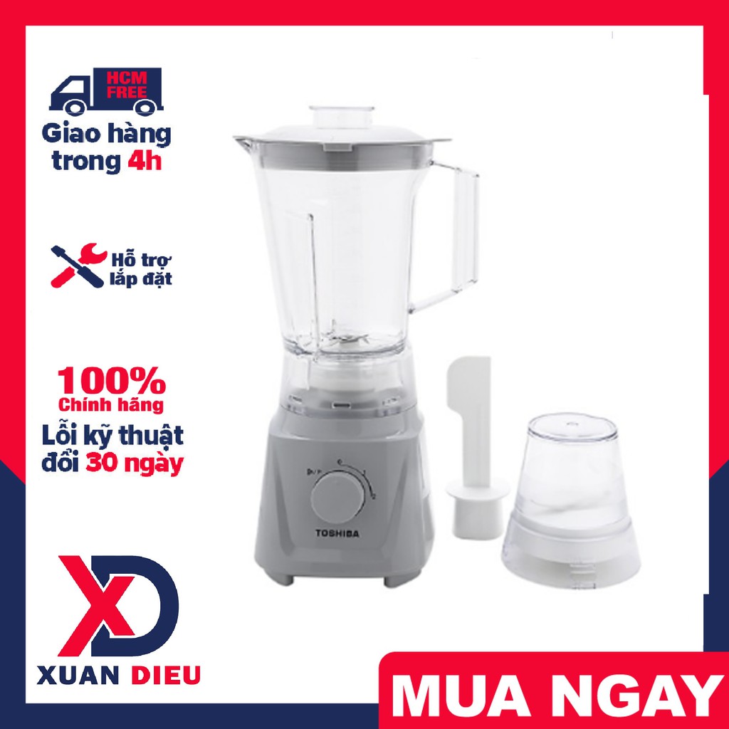 MÁY XAY SINH TỐ TOSHIBA MX-60T(H) ,Công suất 600 W , 2 cối ,Cối lớn 1.5L, Cối nhỏ 200ml
