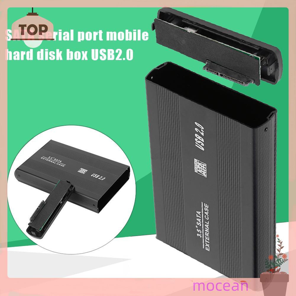 Hộp Đựng Ổ Cứng Ngoài 3.5 Inch Sata Sang Usb2.0 | BigBuy360 - bigbuy360.vn