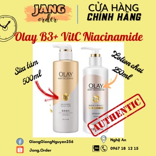 [Olay B3 VitC+E] Sữa dưỡng thể Sữa tắm Olay B3