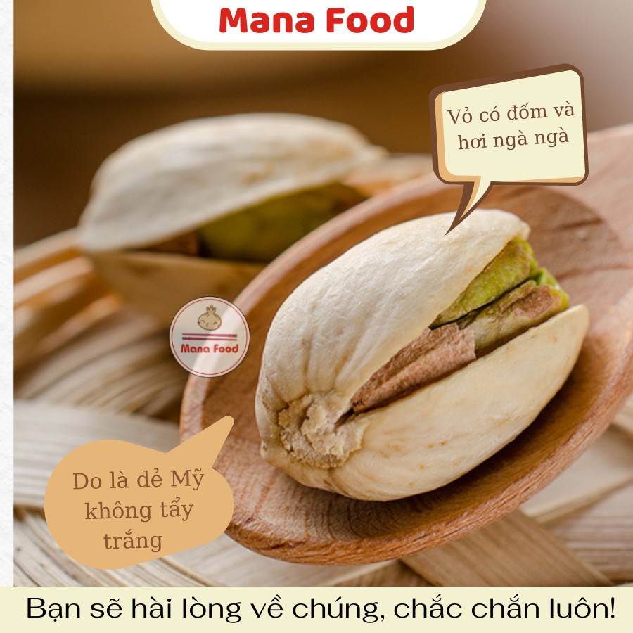 500G Hạt Dẻ Cười Mana Food | VSATTP - Hạt bùi thơm - Chất lượng