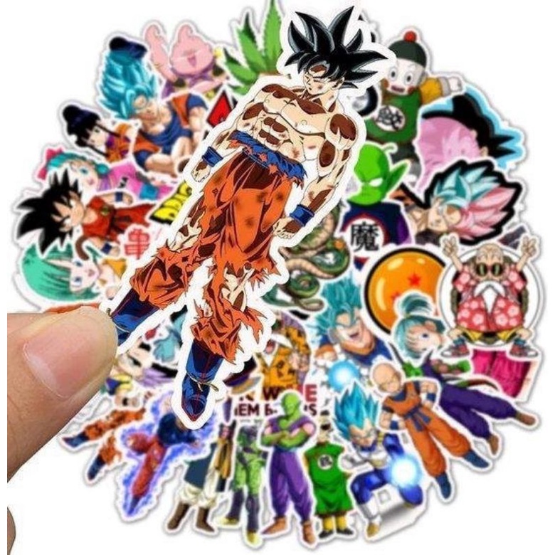 10-60 hình dán Stickers Dragon Ball decal