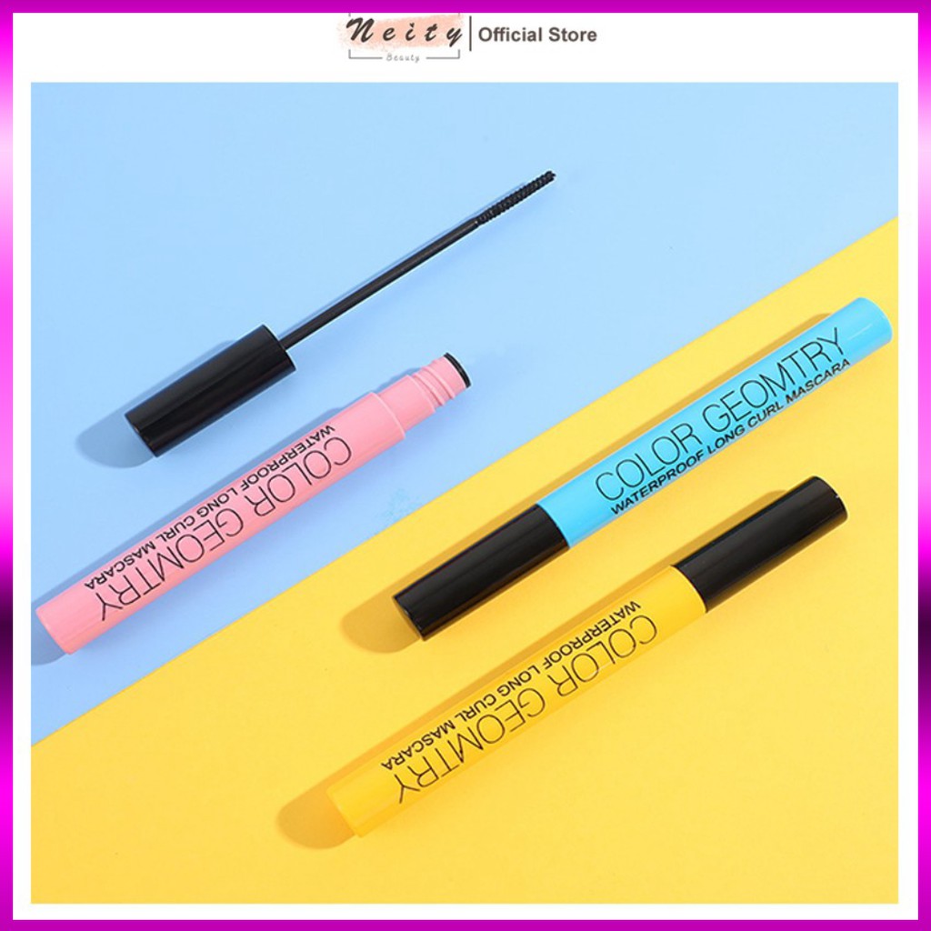 Mascara dài mi không trôi  3 màu Lameila Color Geomtry siêu mảnh LMCR1 | BigBuy360 - bigbuy360.vn