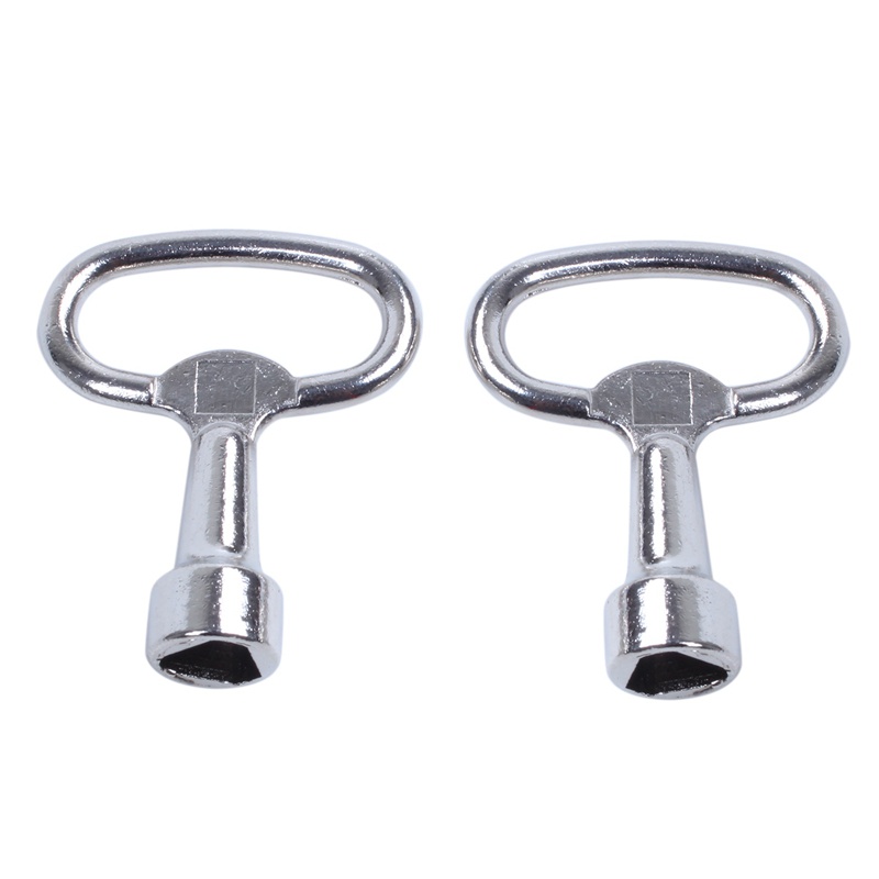 Set 6 Chìa Khóa Hình Tam Giác Bằng Kim Loại 8Mm Chuyên Dụng