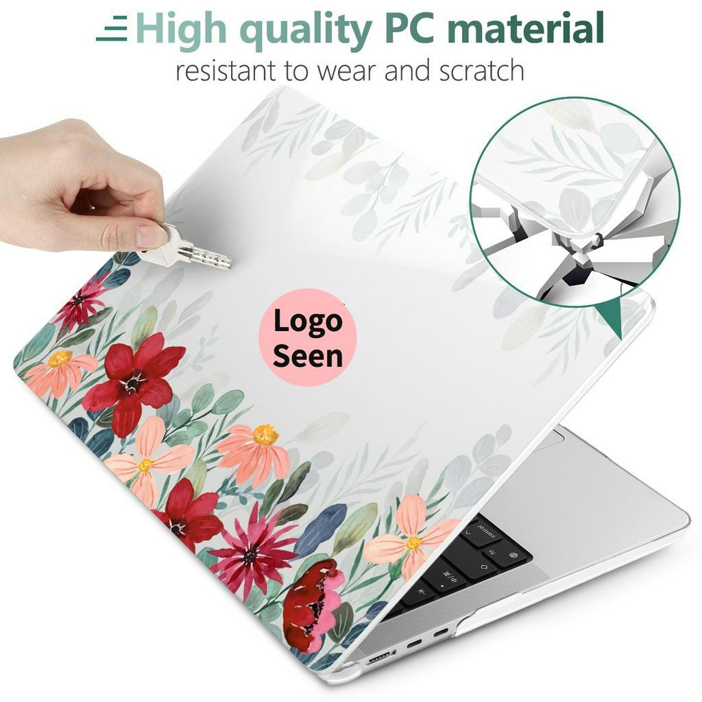 Ốp Điện Thoại 3 Trong 1 Cho 2022 MacBook Pro Air M2 M1 A2681 A2779 A2338 A2337 Air13 A2179 A1932 A1466 Pro13 14 15 16inch 2023 A2780 A2159 A1989 A22251 A17