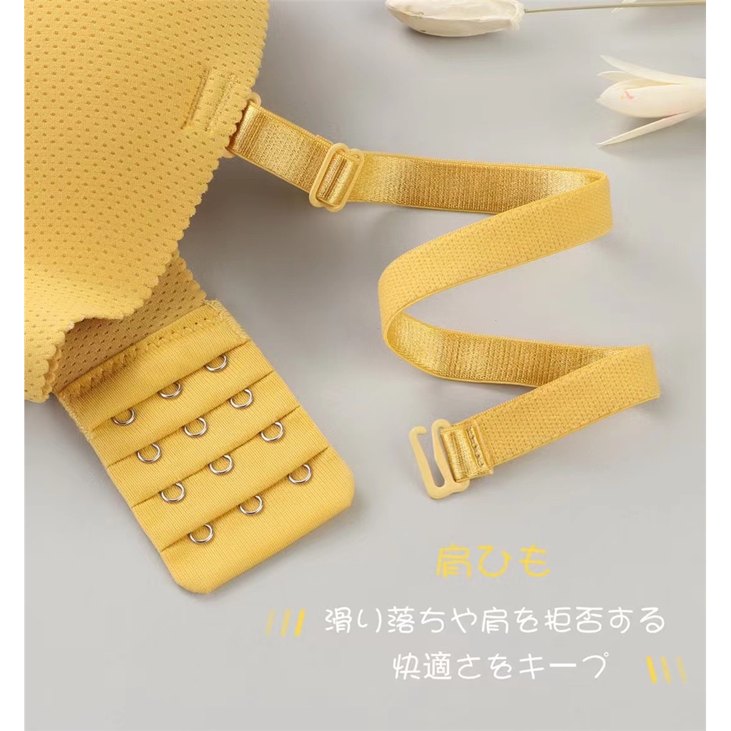 Áo ngực không gọng màu sắc đơn giản thoáng khí thoải mái thời trang size 32-38