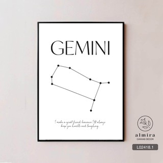 ⚡SALE⚡ Bức tranh cô gái trồng hoa tone màu pastel treo nội thất - tặng đinh treo 3 chân [L024]