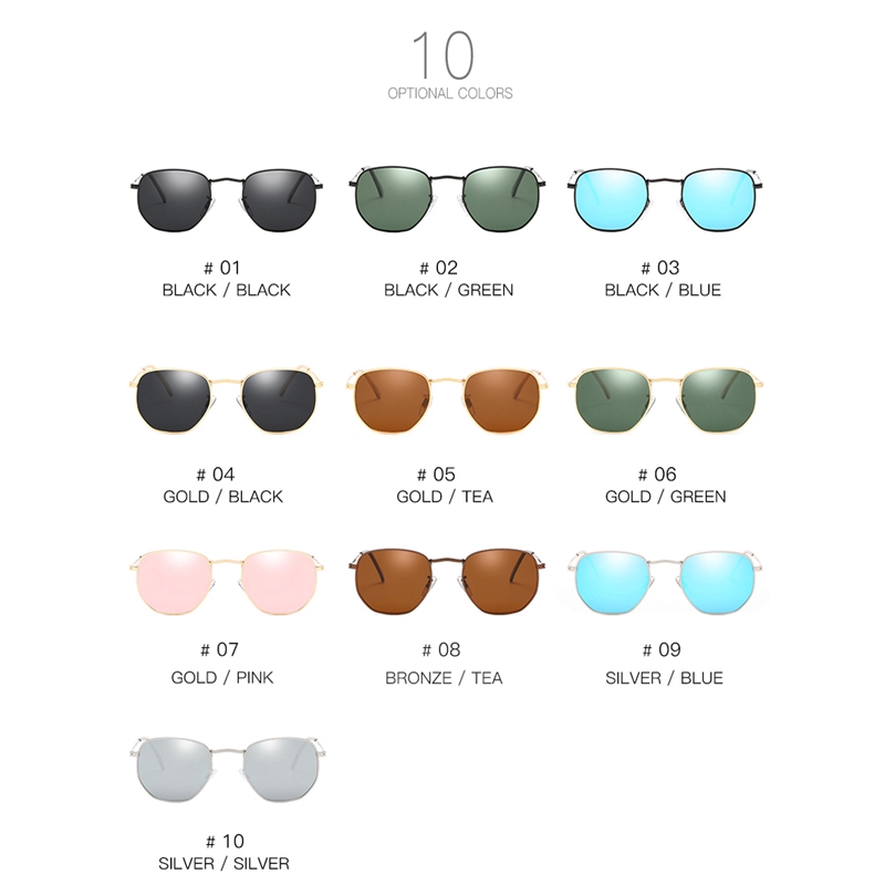 Kính mát phân cực thời trang Unisex