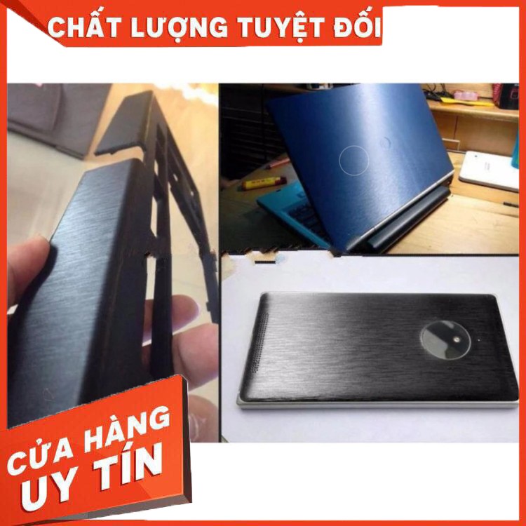 HÀNG CAO CẤP -  Decal nhôm xước 3D dán xe, điện thoại  - Hàng Cao Cấp