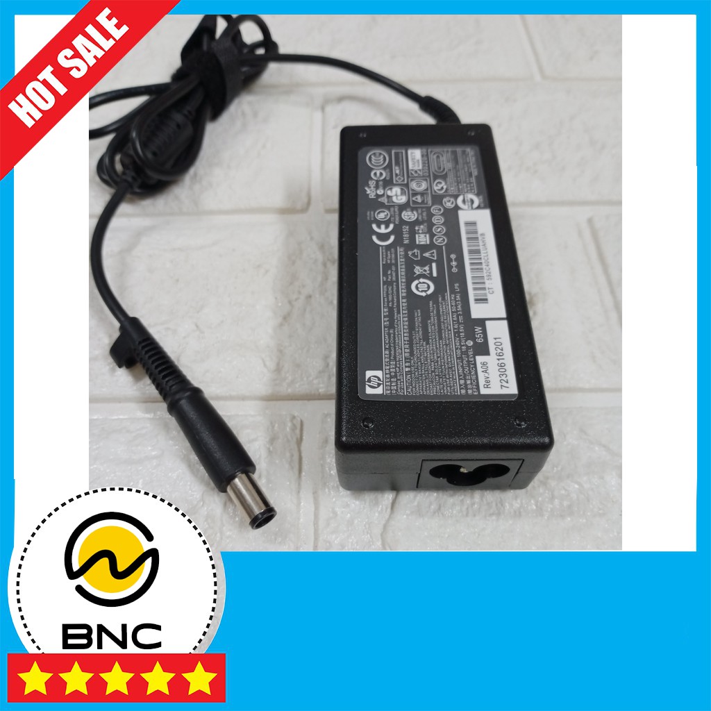 [ZIN] Sạc laptop HP thông số 18.5V-3.5A (65W) chân to