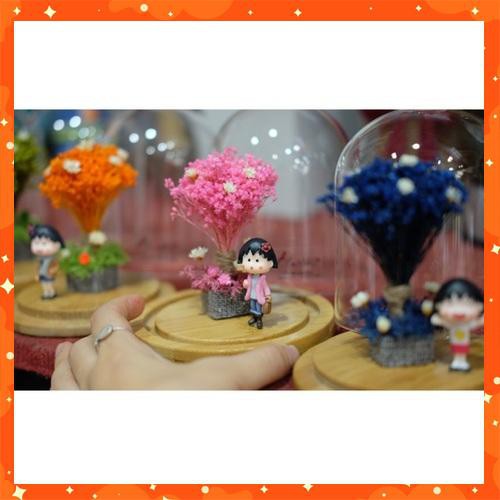 Chụp thuỷ tinh nhóc Maruko to