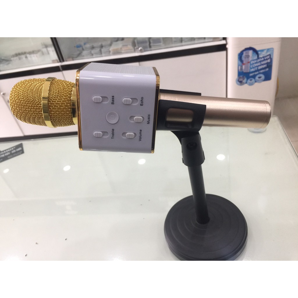 ⚡Giá Gốc⚡ Micro Karaoke Q7 Tích Hợp Loa Bluetooth Cao cấp