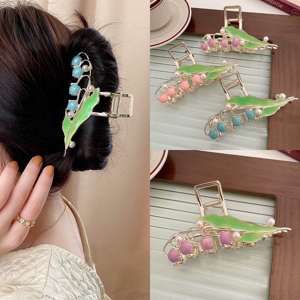 Kẹp Tóc Hình Hoa Lá Thời Trang Cho Nữ