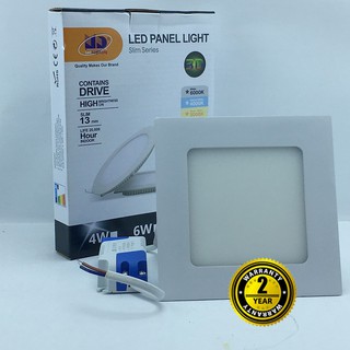 Đèn LED âm trần vuông 6W sáng trung tính Φ100 - MD04