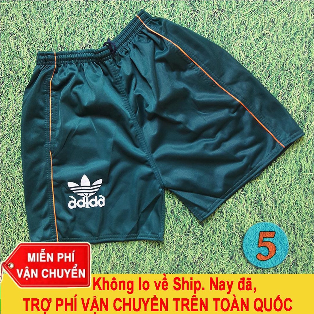 Combo 5 Quần đùi nam thể thao BM01 - Có túi 2 bên Chất Vải Cào FreeSize từ 45 - 68kg