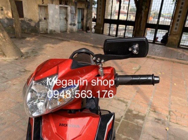 Gương kính chiếu hậu xe máy B10-L10 hãng QP Bikedecor