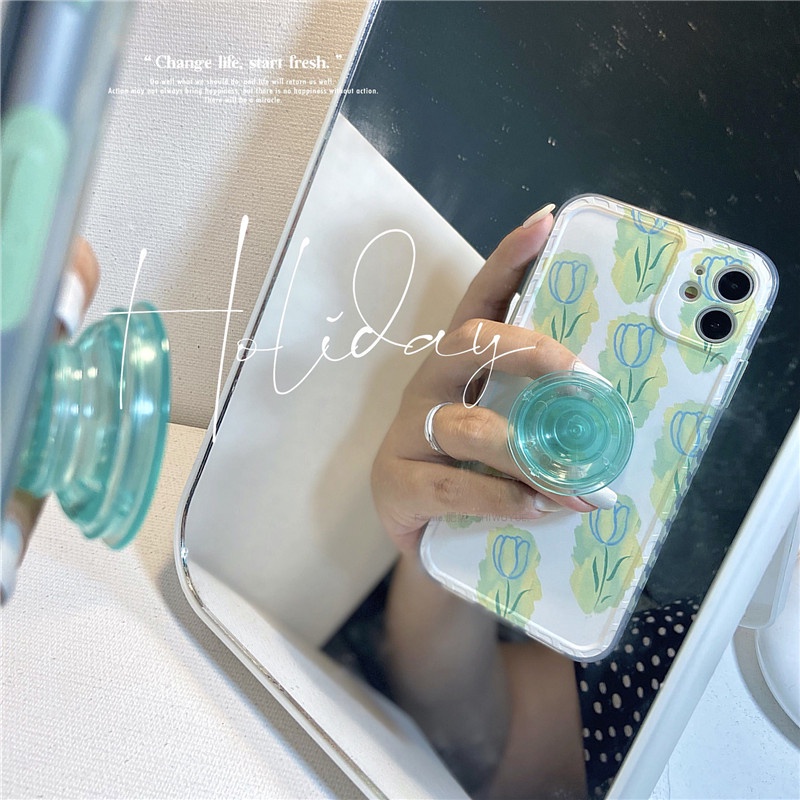 Giá đỡ điện thoại / griptok / phôi popsocket TRONG SUỐT, pop trong suốt chống điện thoại