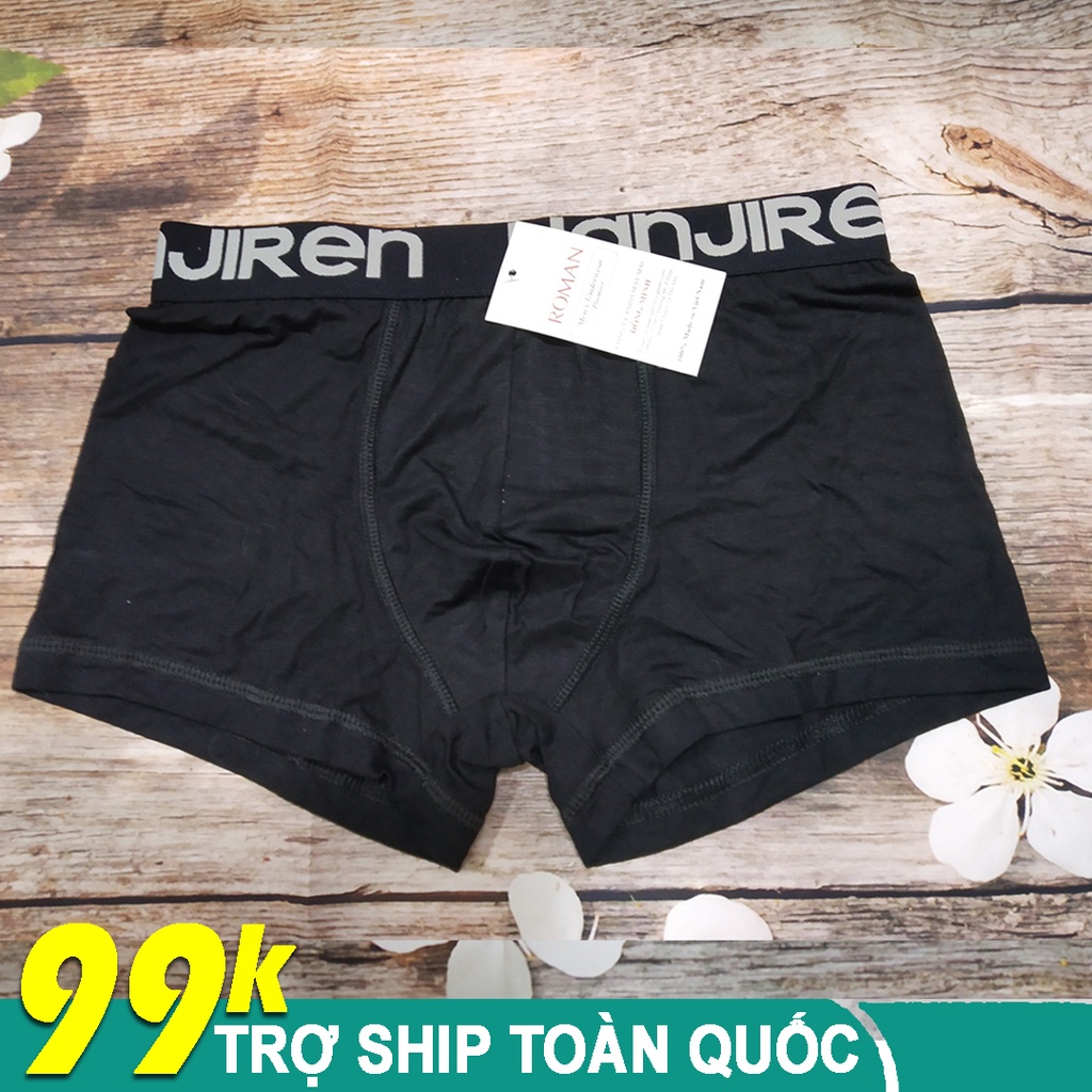 1 QUẦN SỊP ĐÙI QUẦN LÓT BOXER NAM CAO CẤP COTTON CO GIÃN TỐT ÔM SÁT MÔNG ĐÙI