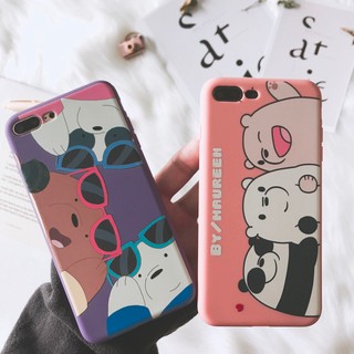 ỐP IPHONE GẤU BEAR cho 6 6s 7 8 Plus 6Plus X XS