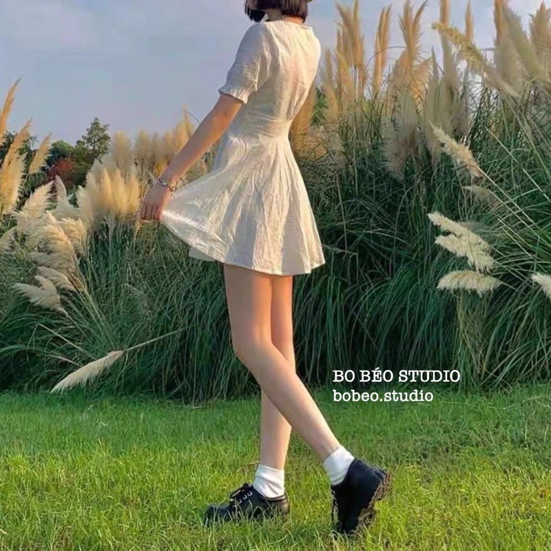 GIÀY ĐẾ BẰNG O2021 LEATHER PLATFORM OXFORD SHOES - GIÀY ULZZANG ĐẾ BẰNG MẪU MỚI 2021 ĐẾ CAO 4CMNA