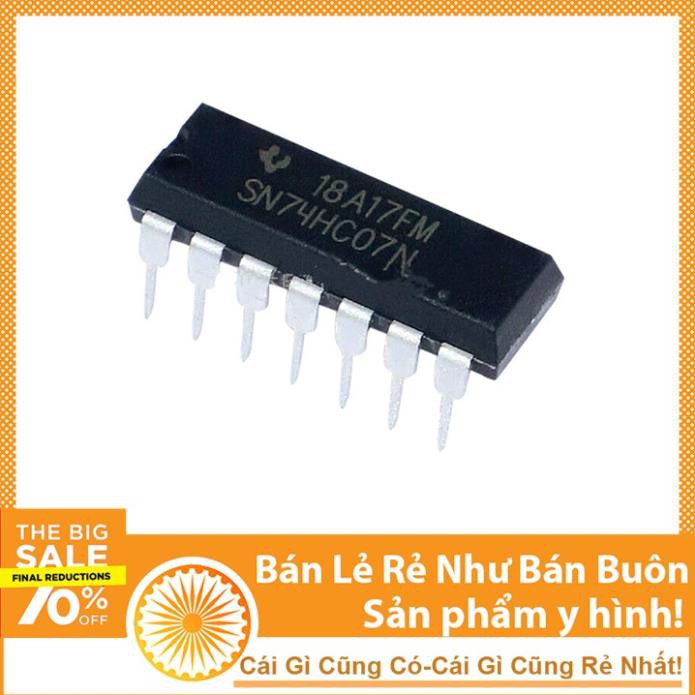 Linh Kiện IC Logic 74HC07 DIP14