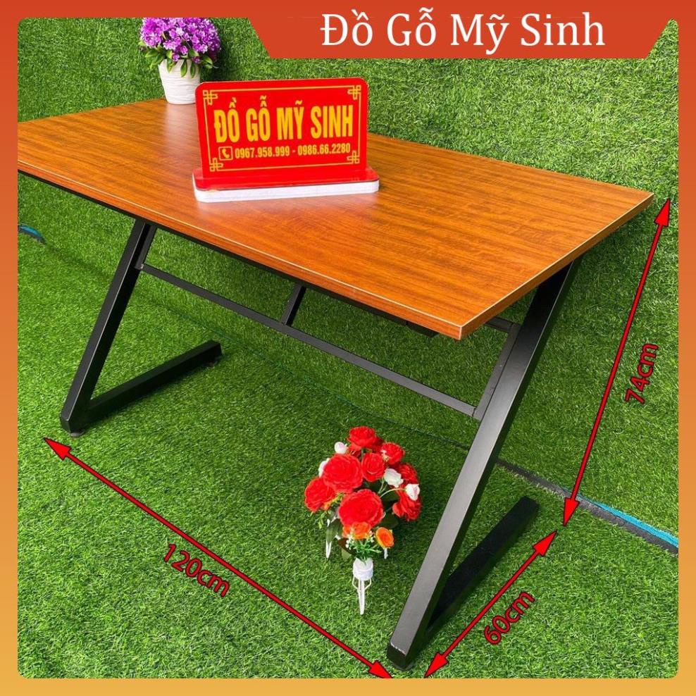 Bàn làm việc học sinh chữ U K Z, Bàn văn phòng chân sắt sơn tĩnh điện GAMING gỗ MDF