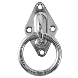 Móc treo võng gắn tường hoặc trần nhà chất liệu thép không gỉ kích thước 80mm X 50mm