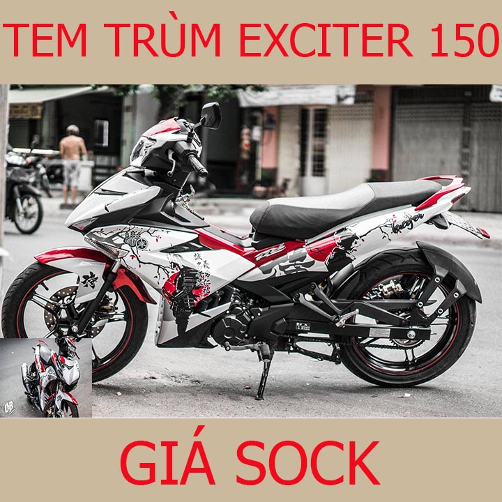 Tem Trùm Xe Exciter 150 ( Mới Nhất )
