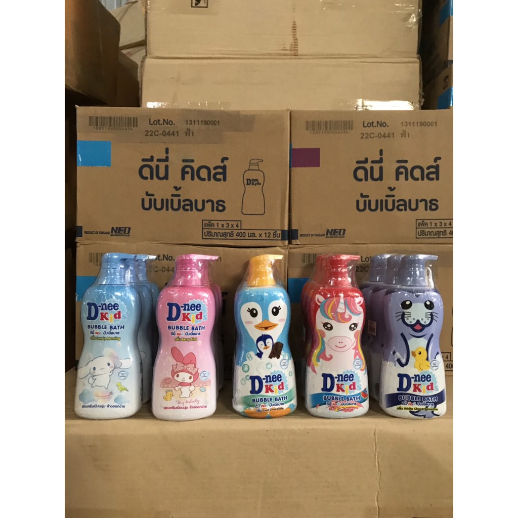 Sữa tắm hoa quả Dnee kids 400ml Thailan