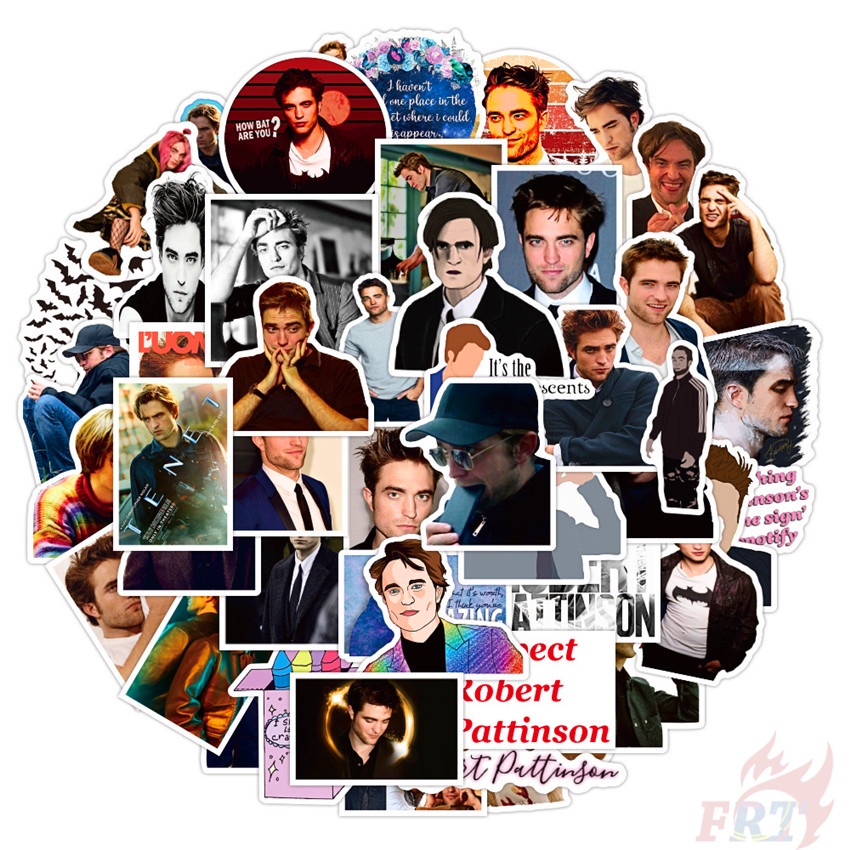 Bộ 100 Cái/Bộ ❉ The Twilight Saga. Hình Dán Robert Pattinson ❉ Miếng Dán Trang Trí Đa Năng Diy Thời Trang