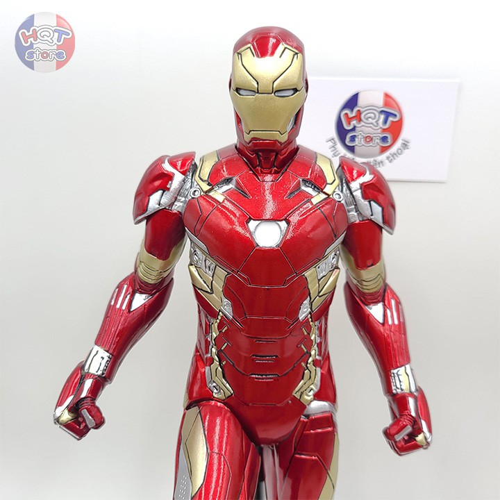 Mô hình iRon Man Mark 46 Civil War Crazy Toys Tỉ Lệ 1/6