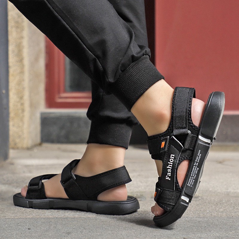 Sandal nam 2 quai dù Fashion - dép quai hậu học sinh mới về 2022
