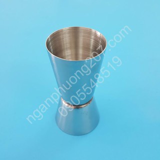 Ly đong inox 2 đầu 20cc-40cc