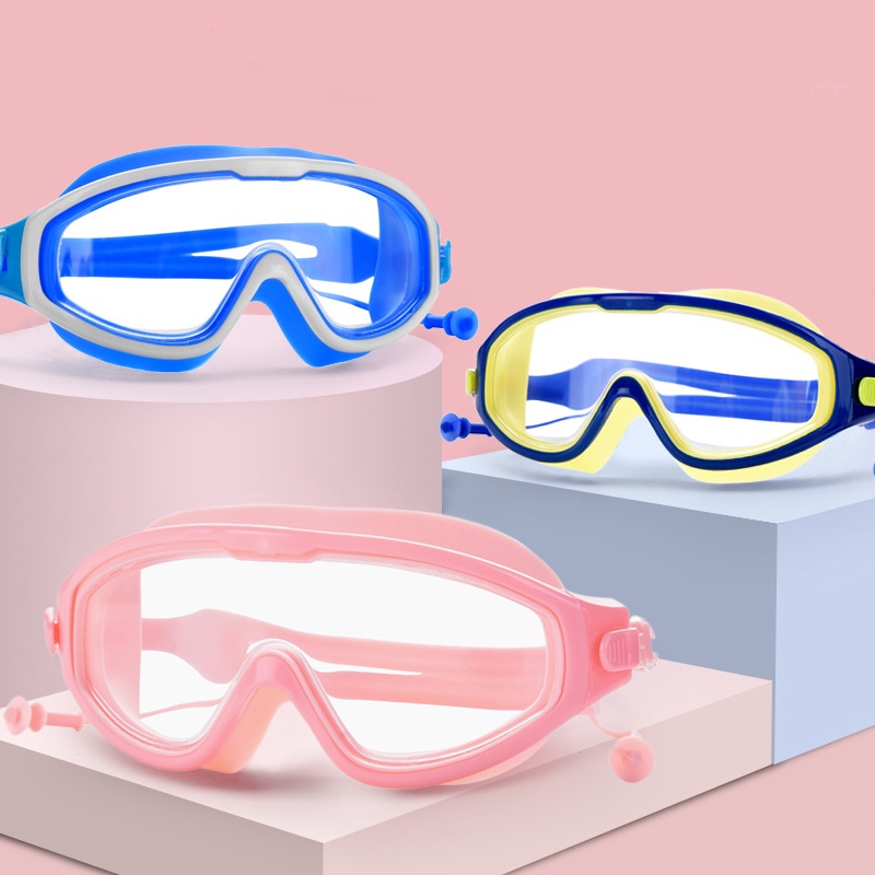 KATELUO G6031 children's accessories transparent lens swimming goggles waterproof and anti-fog for 3-14 years old