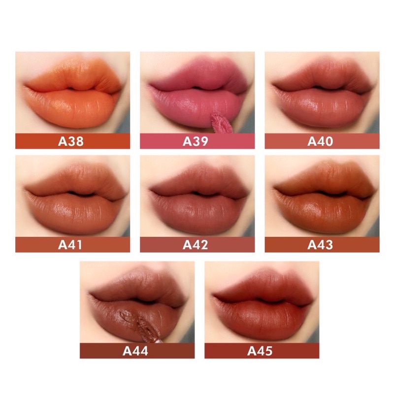 Son kem lì Black Rouge Air Fit Velvet Tint Full Version