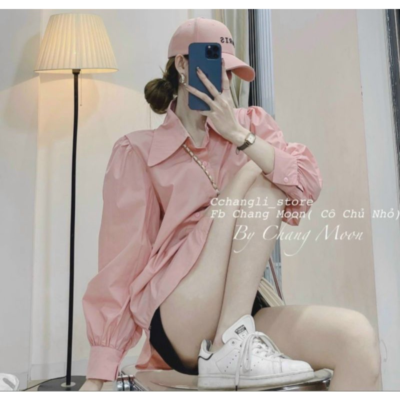 SƠ MI VOAN LỤA TAY PHỒNG CÔNG SỞ