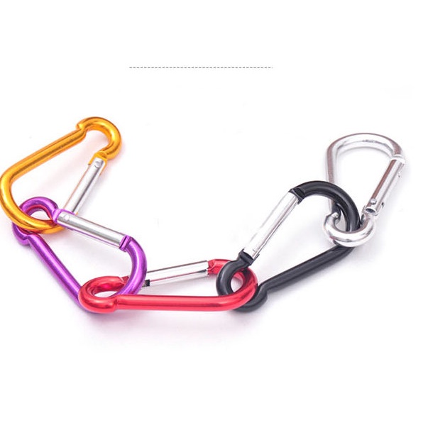 Móc Khóa Xe, Móc Khóa Bấm Treo Đồ Balo Du Lịch Bằng Kim Loại Chắc Chắn - MK3