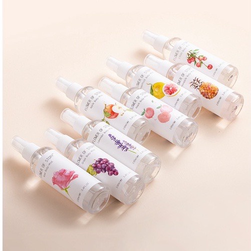 1chai Xịt Thơm 2in1 Body Và Xịt Thơm Phòng Hương Hoa Quả Flower Of Story 100ml